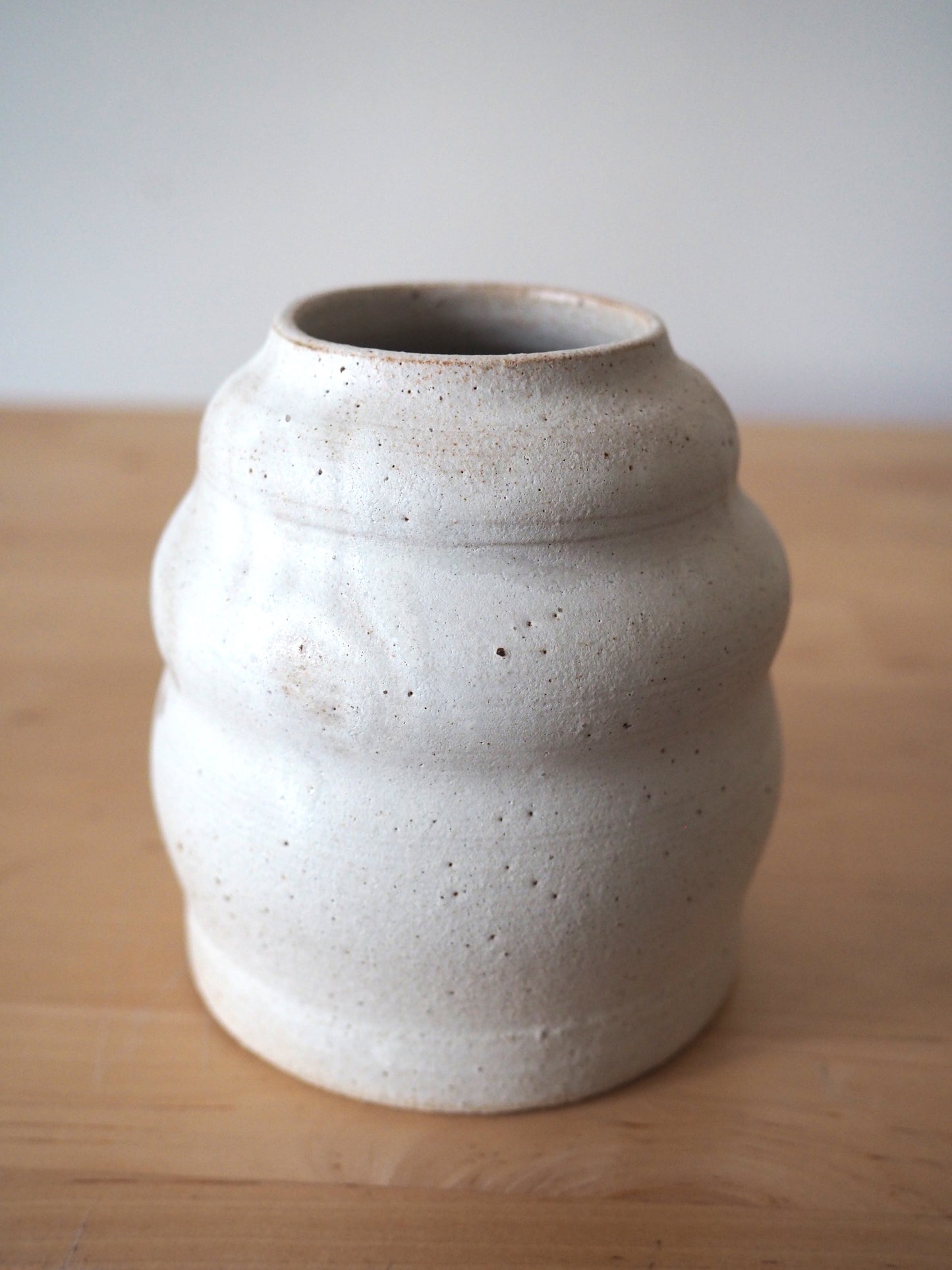 Oatmeal Bud Vase