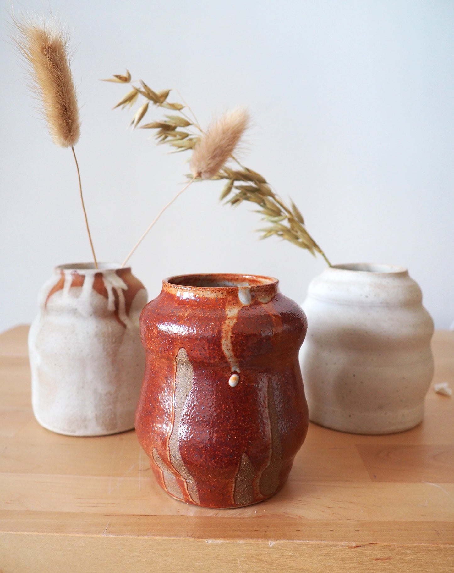 Shino Bud Vase