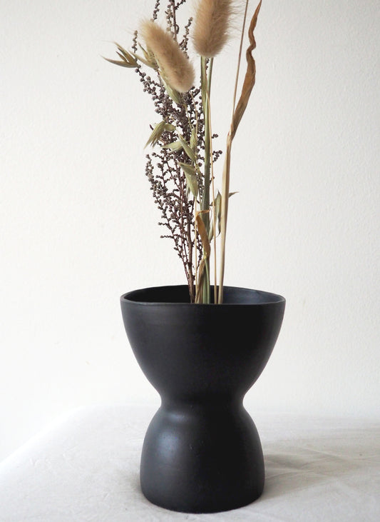 Black Parian Hourglass
